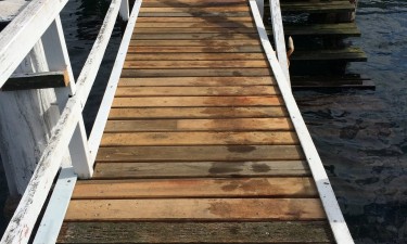 Deck Replacement on a Jetty, Sydney deck replacement on jetty on the waterfront
